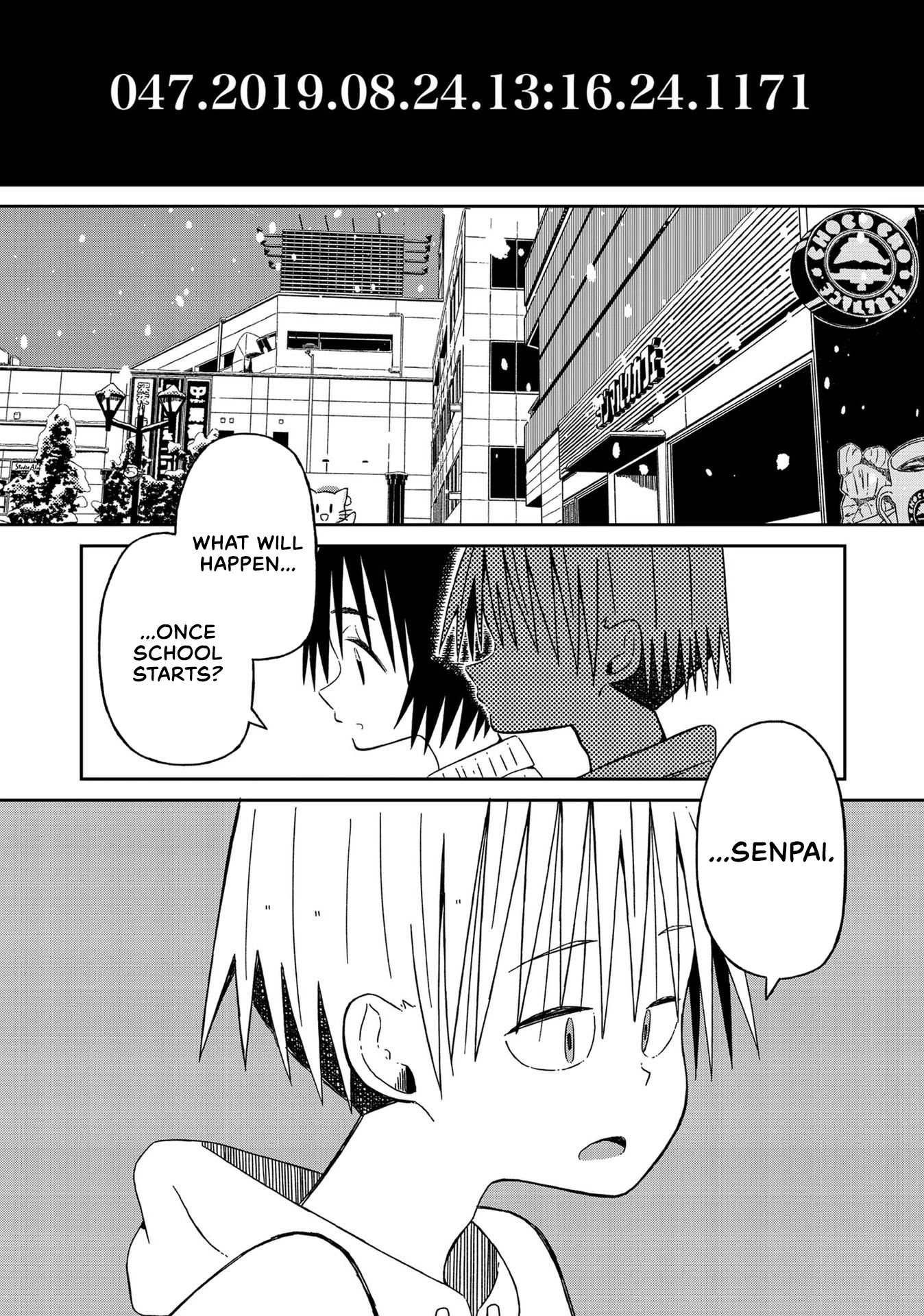 Supernova wa Kiss no Mae ni Chapter 15 page 1 - Chapter 15: Scared, Hurt, and Pathetic, Yet Precious