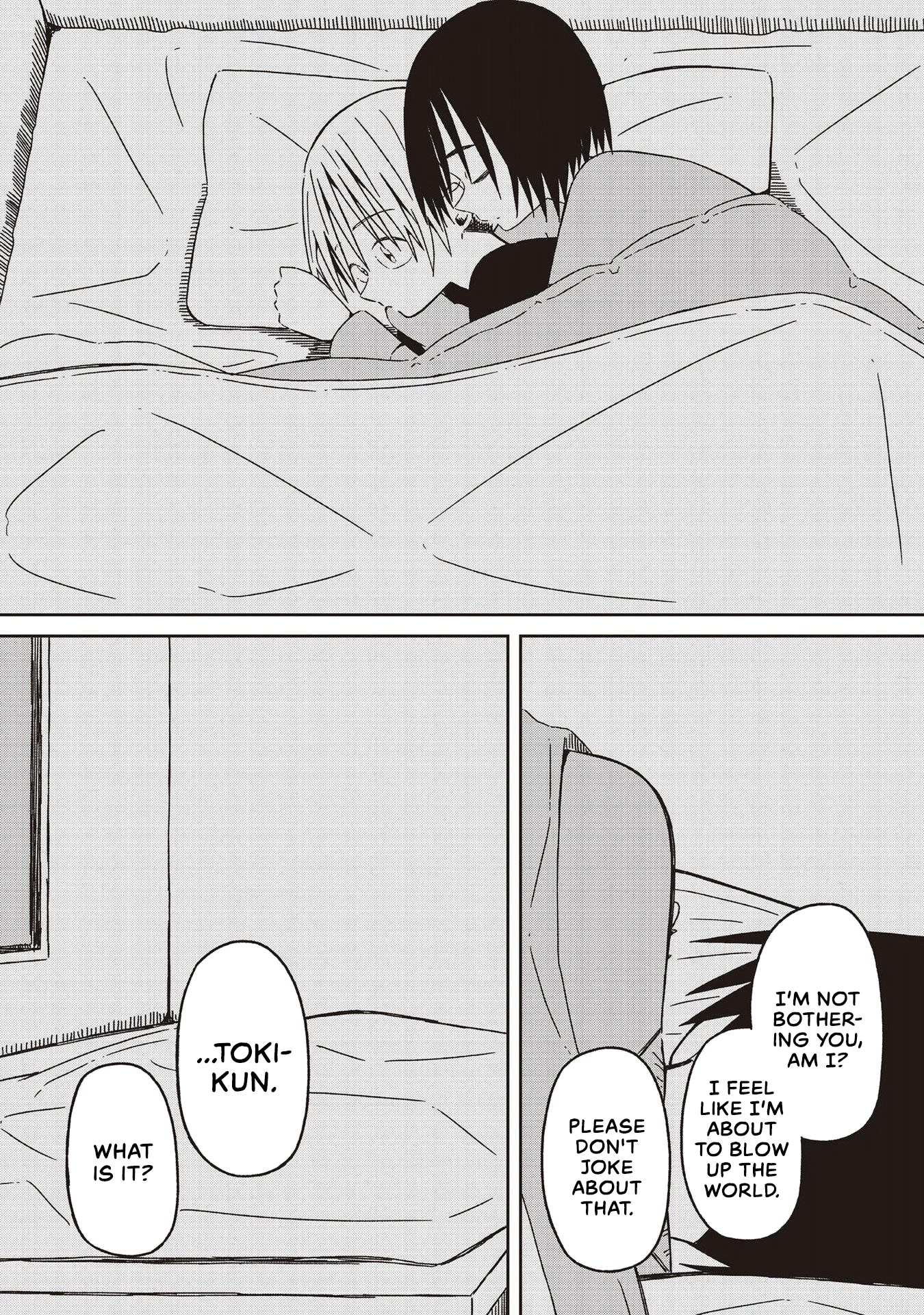 Supernova wa Kiss no Mae ni Chapter 16 page 22 - Chapter 16: In a Lightless Room