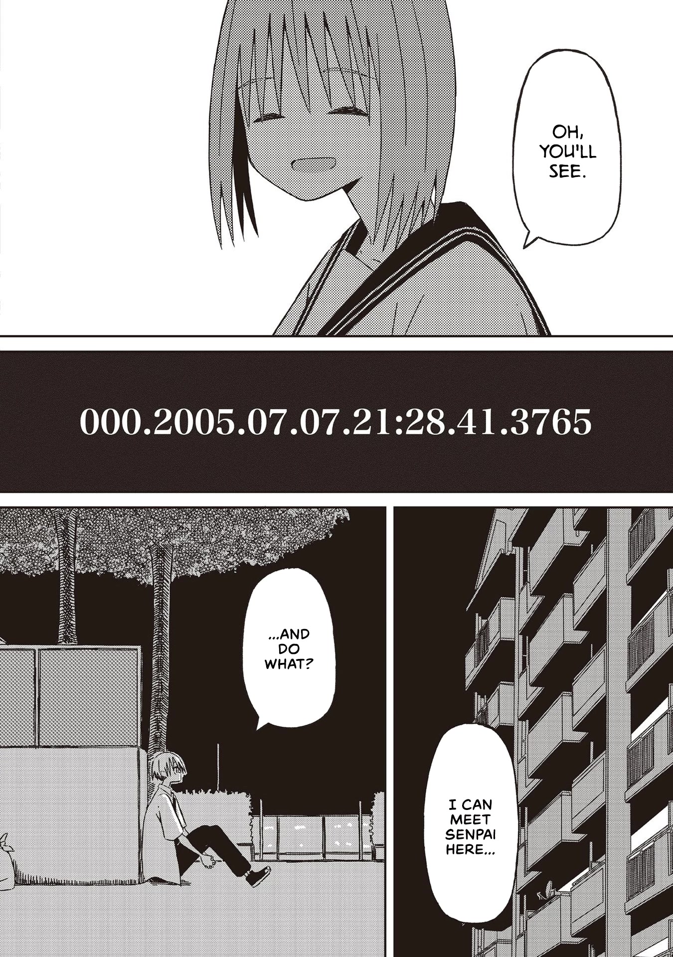 Supernova wa Kiss no Mae ni Chapter 19 page 12 - Chapter 19: My Imprisoned Mind Ties Together Time