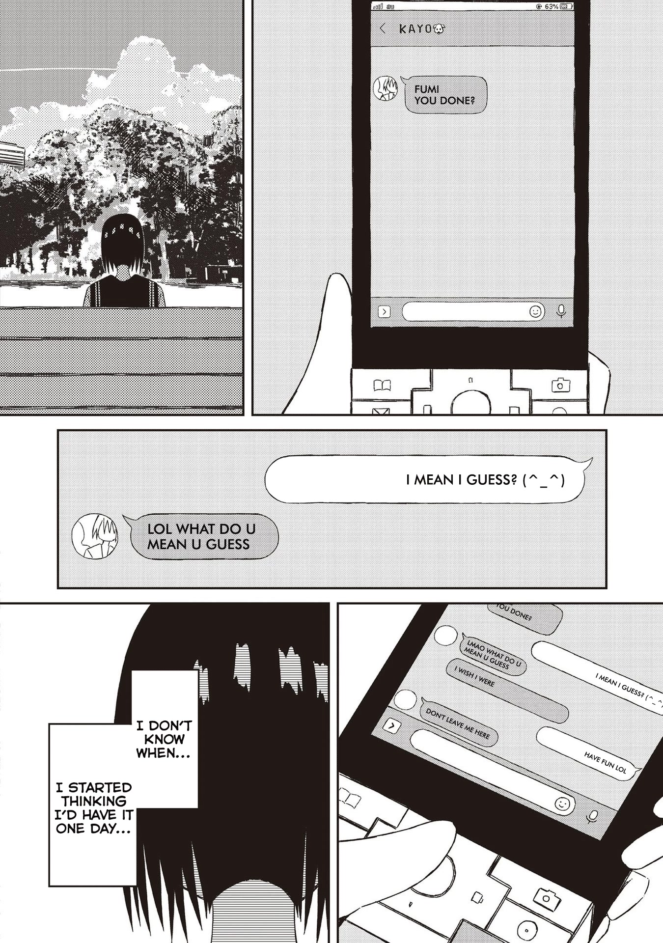 Supernova wa Kiss no Mae ni Chapter 21 page 12 - Chapter 21: When the Path is Straight and You are Lost