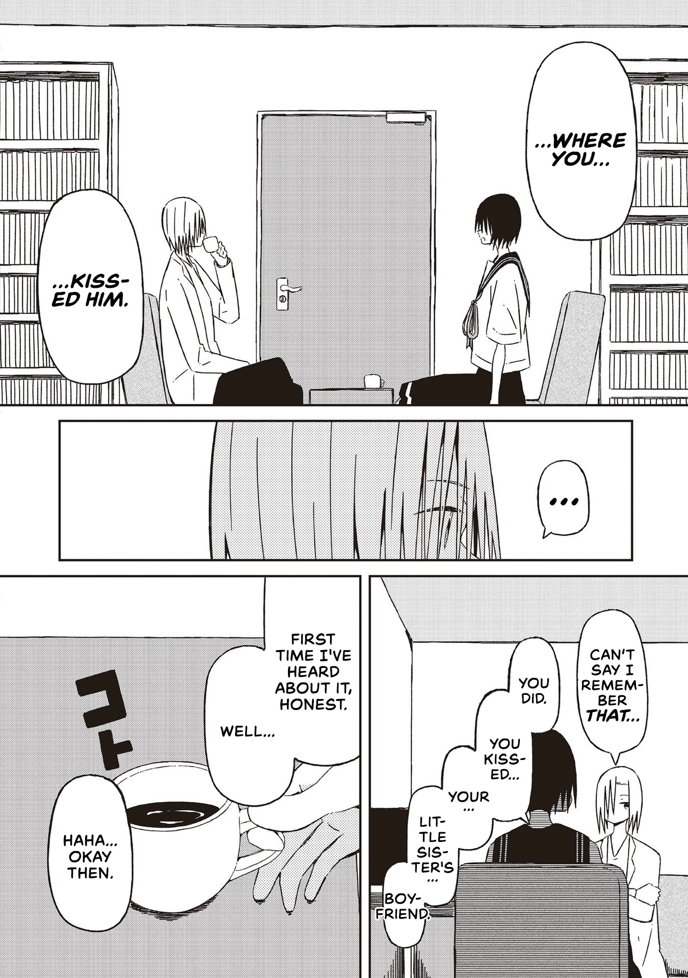 Supernova wa Kiss no Mae ni Chapter 22 page 4 - Chapter 22: Good Night Again, World