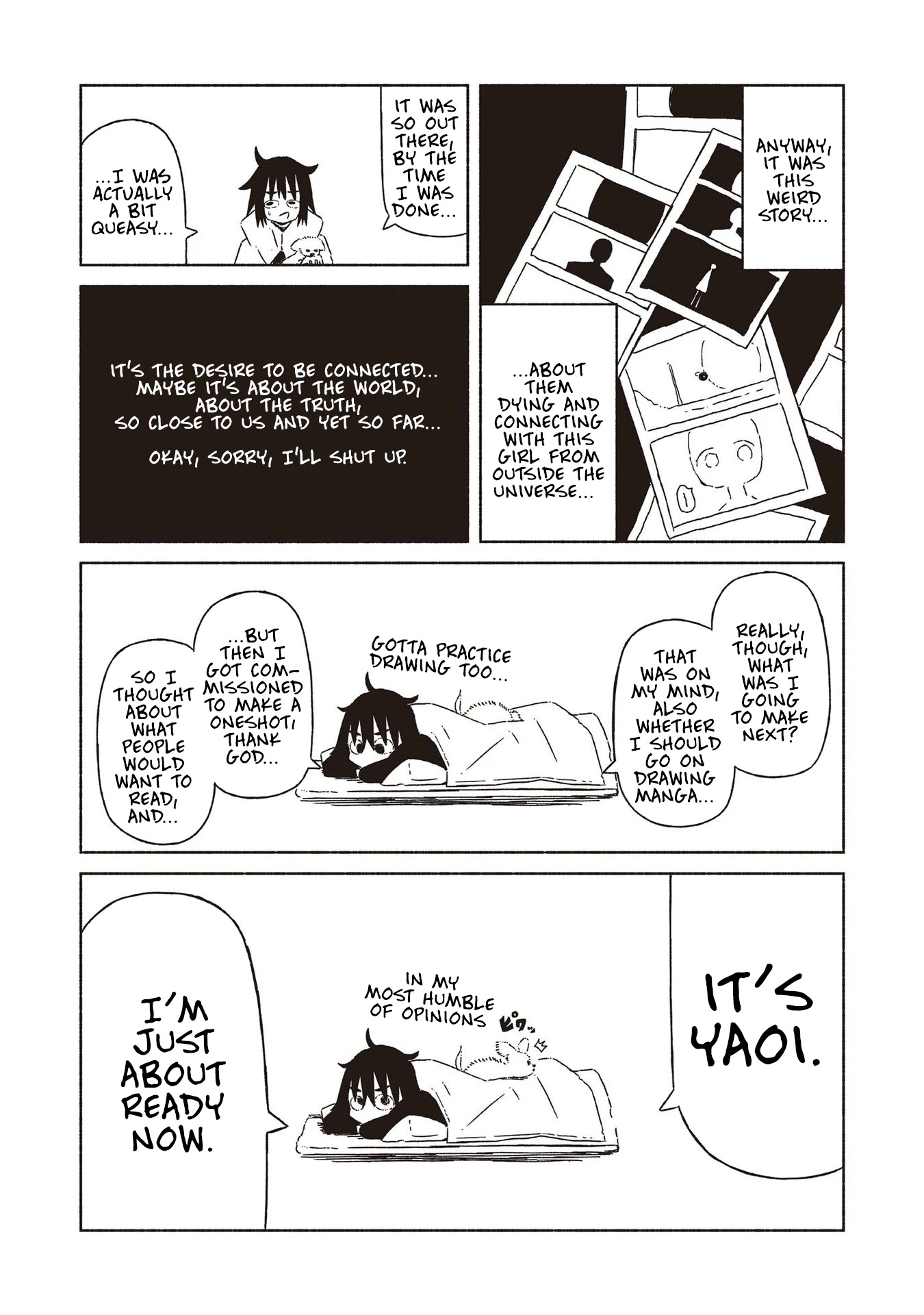 Supernova wa Kiss no Mae ni Chapter 23.5 page 11 - Chapter 23.5: Extras
