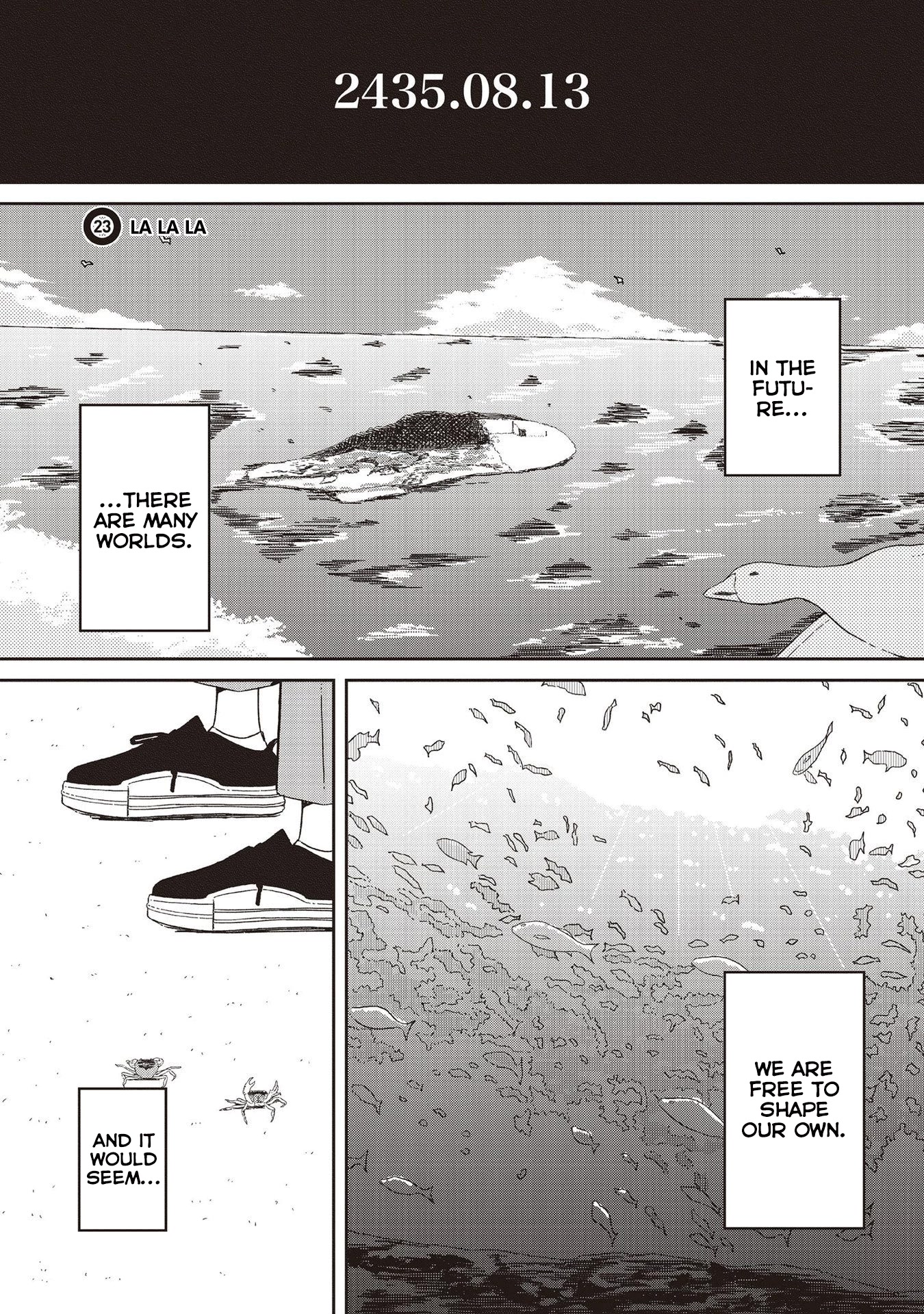 Supernova wa Kiss no Mae ni Chapter 23 page 1 - Chapter 23: La La La [END]