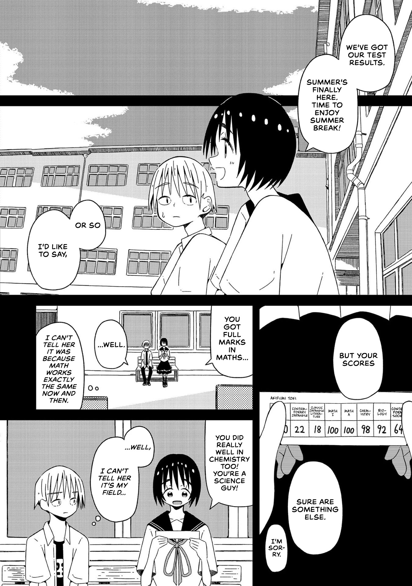 Supernova wa Kiss no Mae ni Chapter 3 page 4 - Chapter 3: Come on, It's Not That Bad