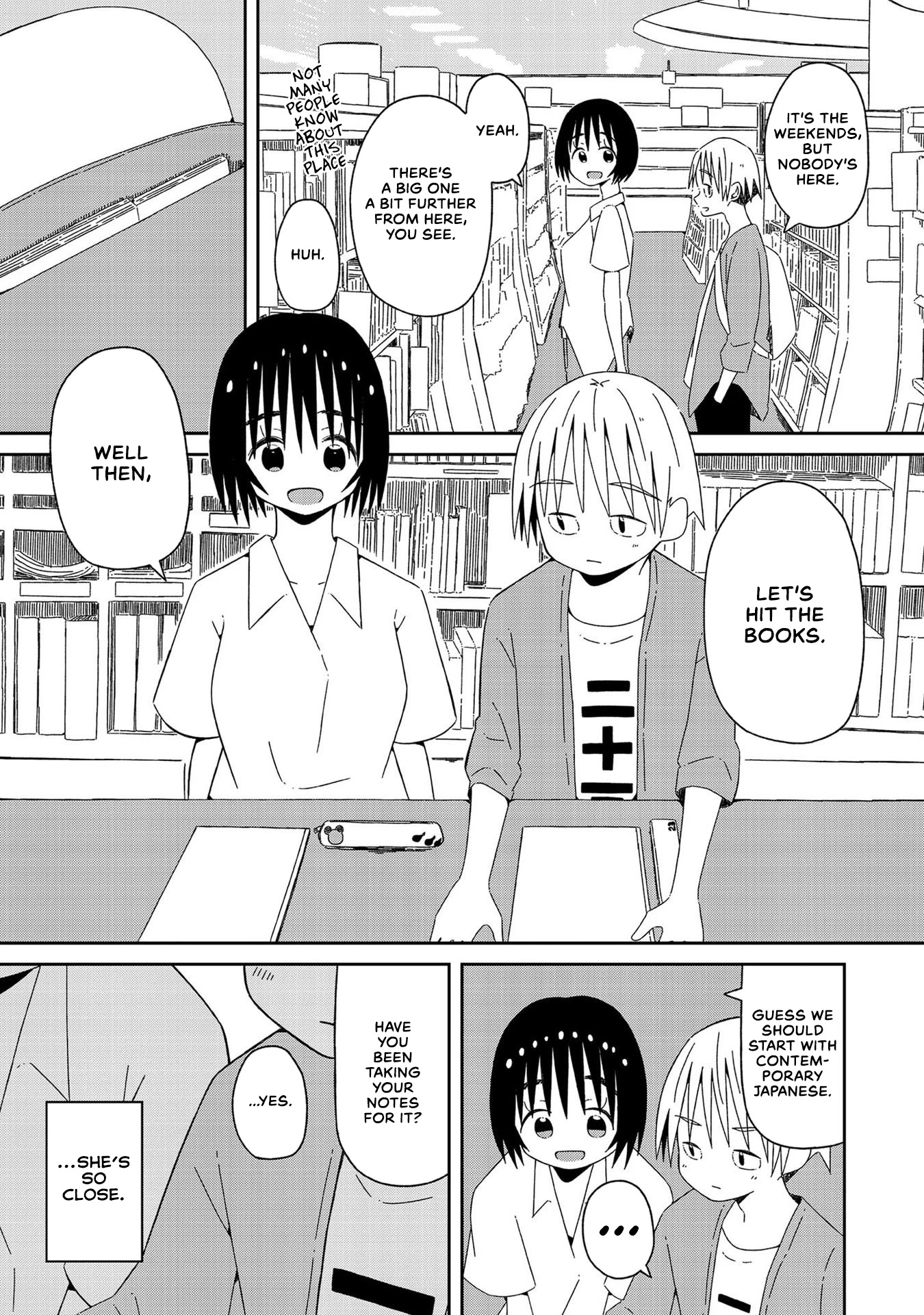 Supernova wa Kiss no Mae ni Chapter 3 page 7 - Chapter 3: Come on, It's Not That Bad