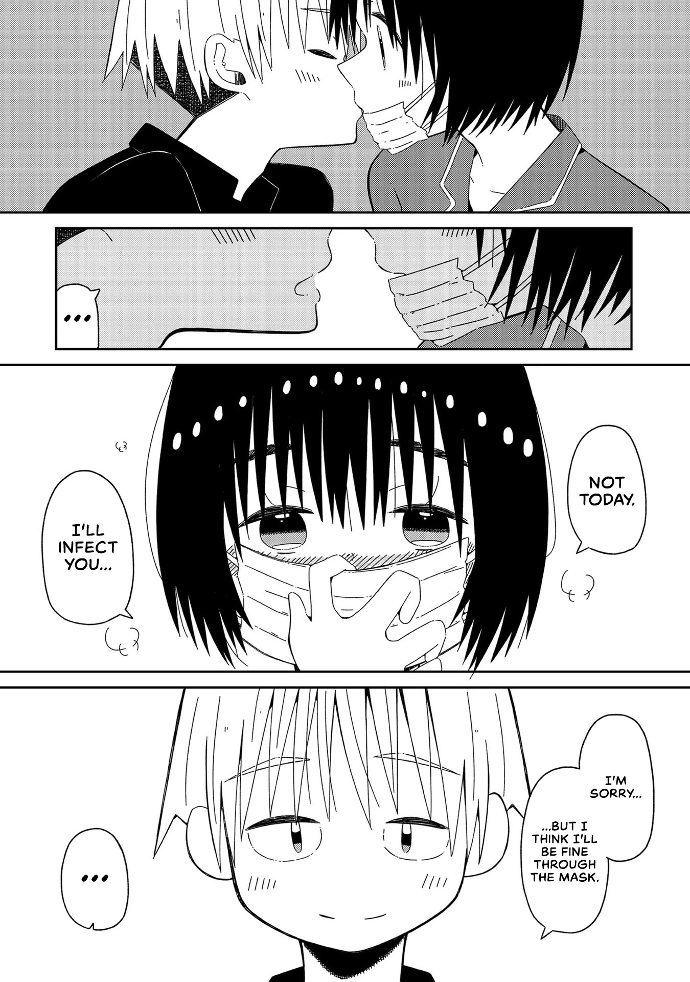 Supernova wa Kiss no Mae ni Chapter 6 page 19 - Chapter 6: Come, Came, Stay Away, Here It Comes