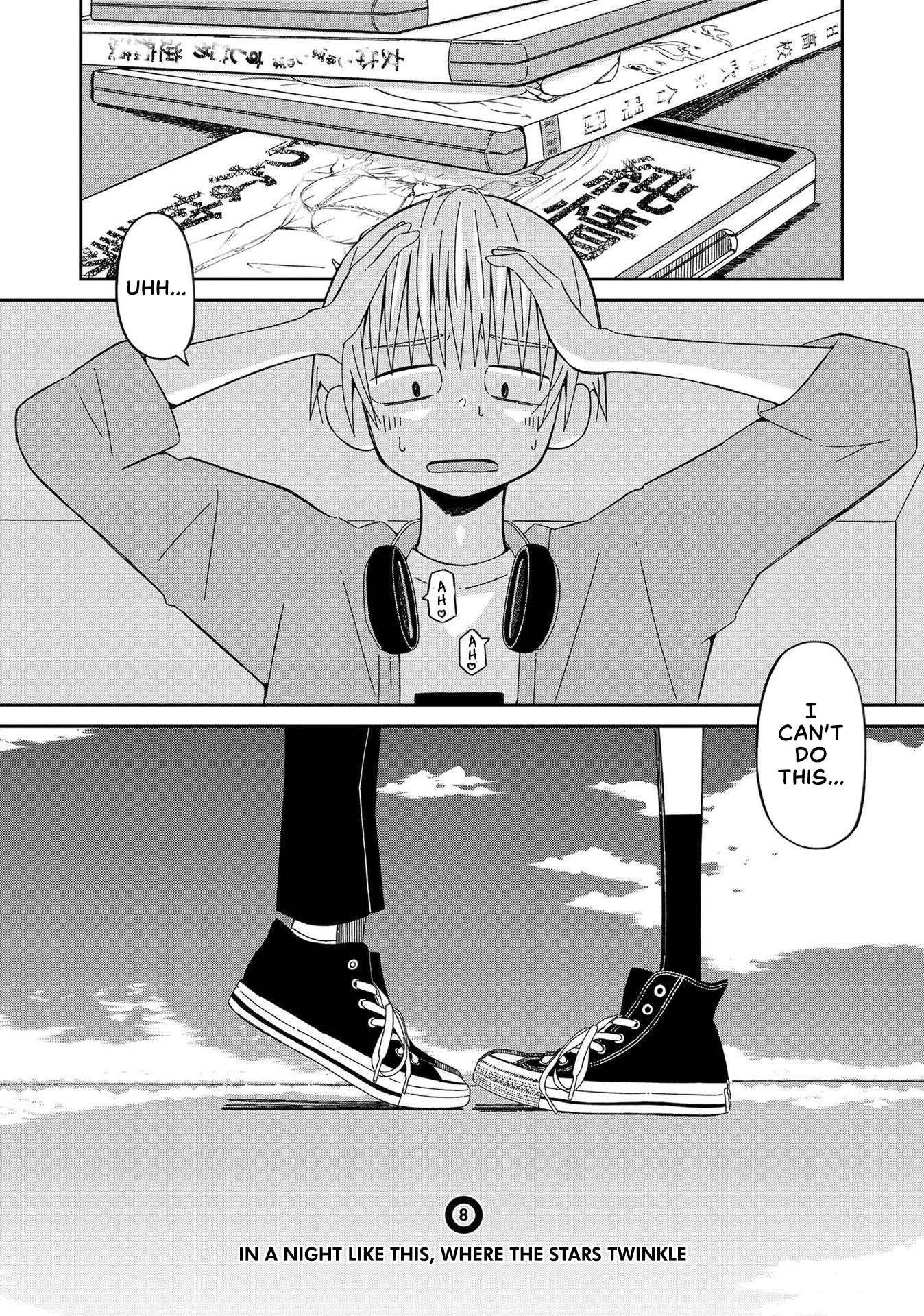 Supernova wa Kiss no Mae ni Chapter 8 page 5 - Chapter 8: In a Night Like This, Where the Stars Twinkle