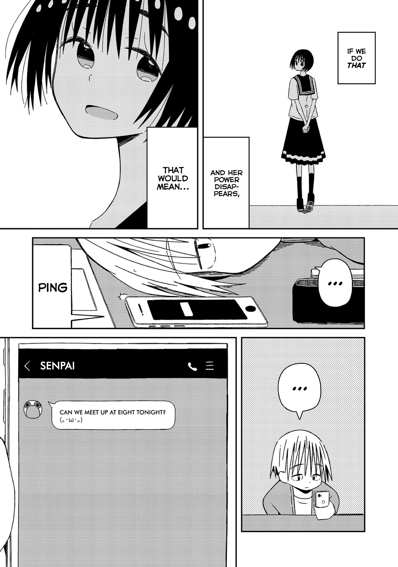 Supernova wa Kiss no Mae ni Chapter 8 page 9 - Chapter 8: In a Night Like This, Where the Stars Twinkle