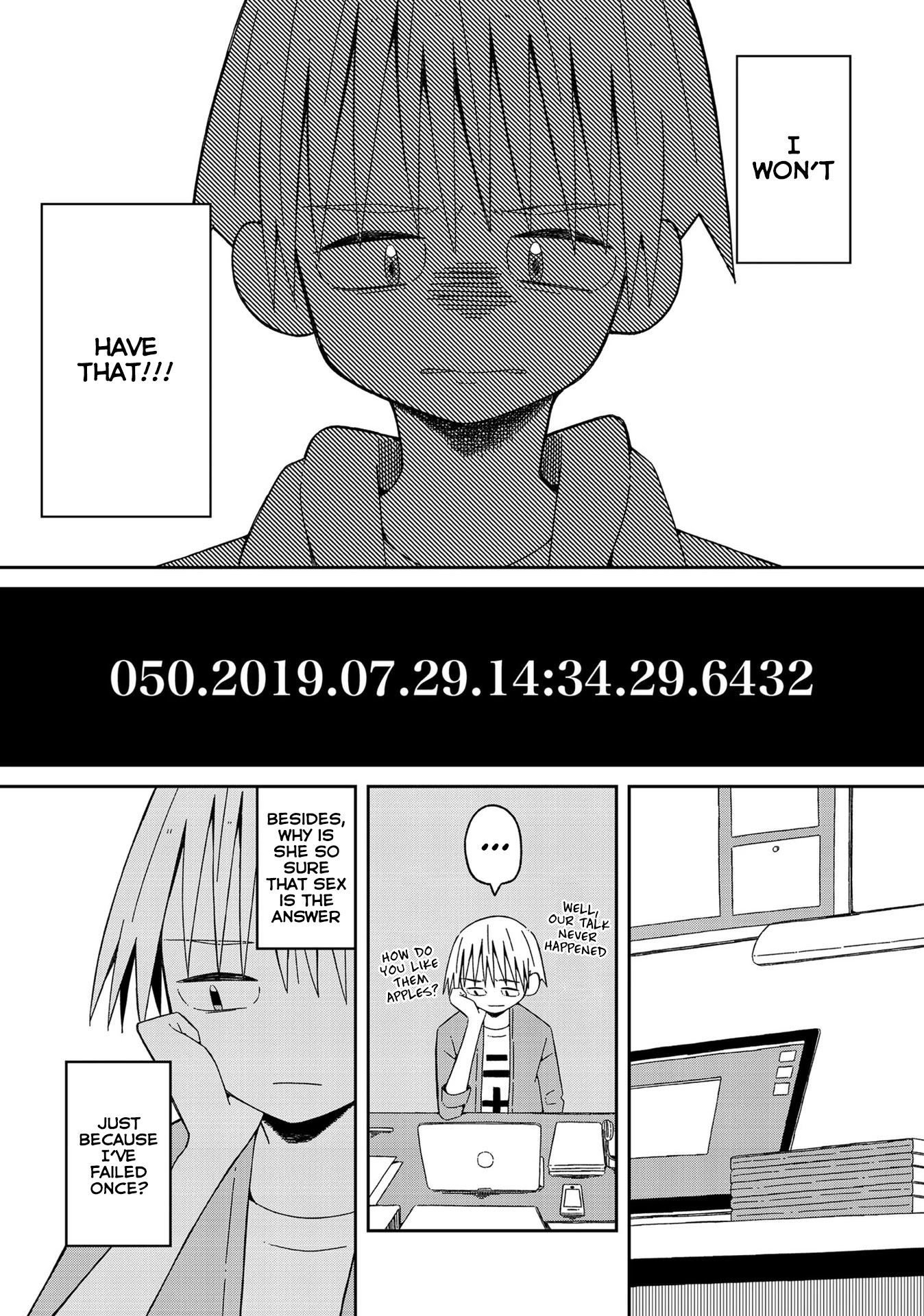 Supernova wa Kiss no Mae ni Chapter 9 page 13 - Chapter 9: Who Are You to Me, Then?