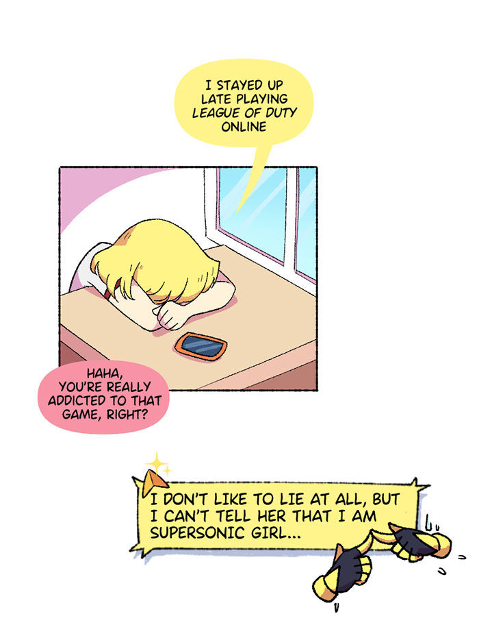 Supersonic Girl Chapter 2 page 4 - Chapter 2