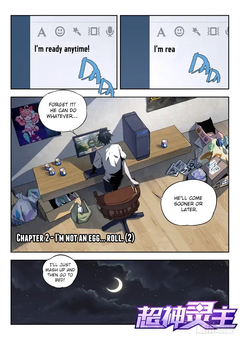Supreme Spirit Master Chapter 2 page 2 - Chapter 2: I'm Not An Egg... Roll. (2)