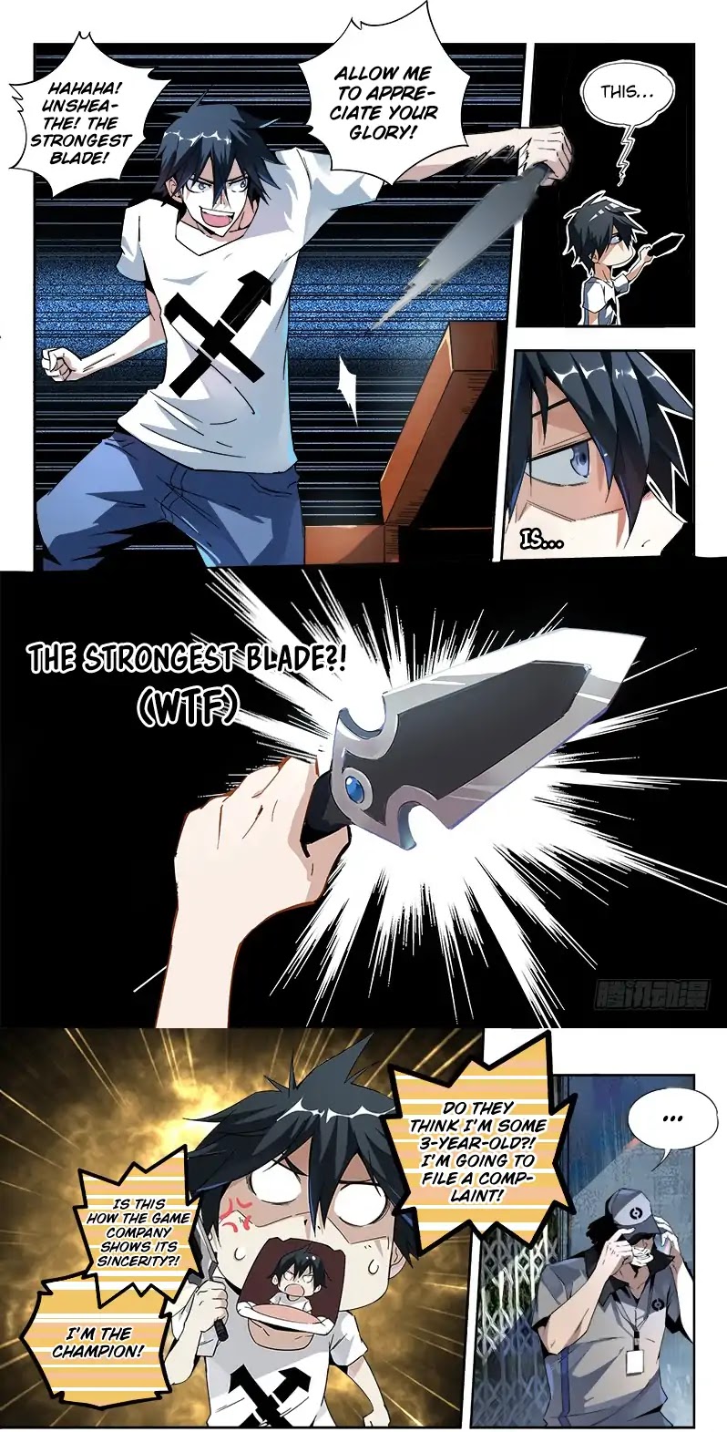Supreme Spirit Master Chapter 2 page 7 - Chapter 2: I'm Not An Egg... Roll. (2)