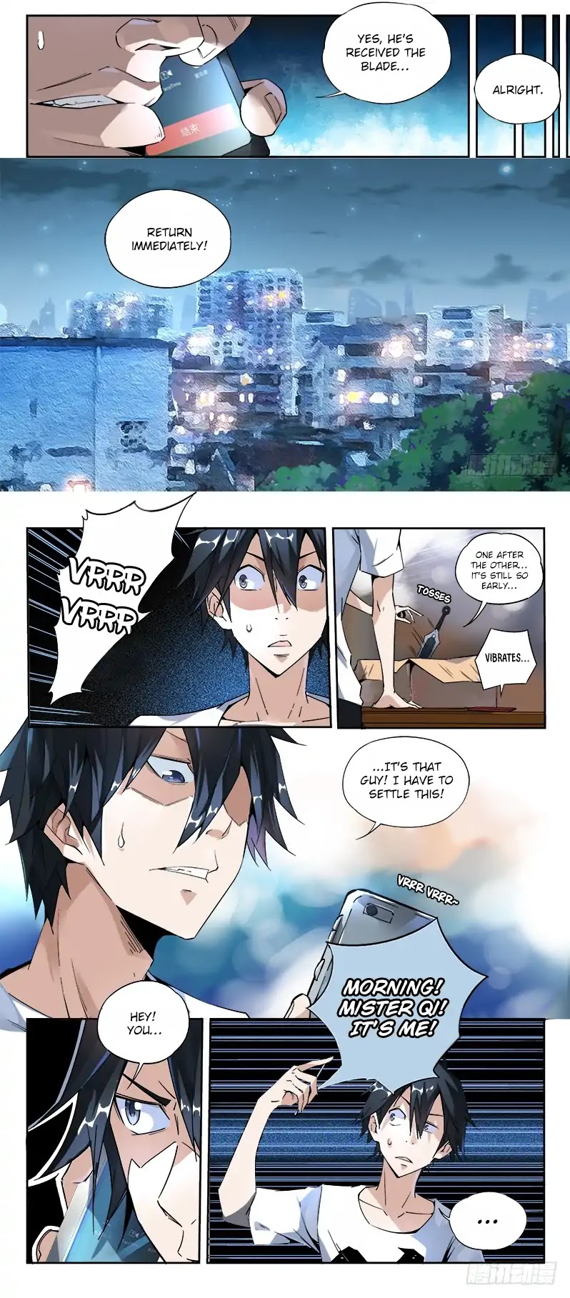 Supreme Spirit Master Chapter 2 page 8 - Chapter 2: I'm Not An Egg... Roll. (2)