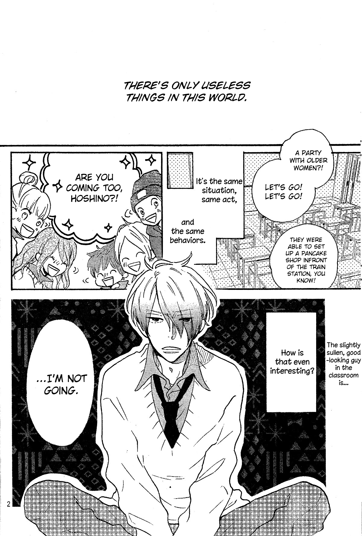 Sureta Hoshi to Raspberry Chapter 0 page 2 - Chapter 0: Oneshot