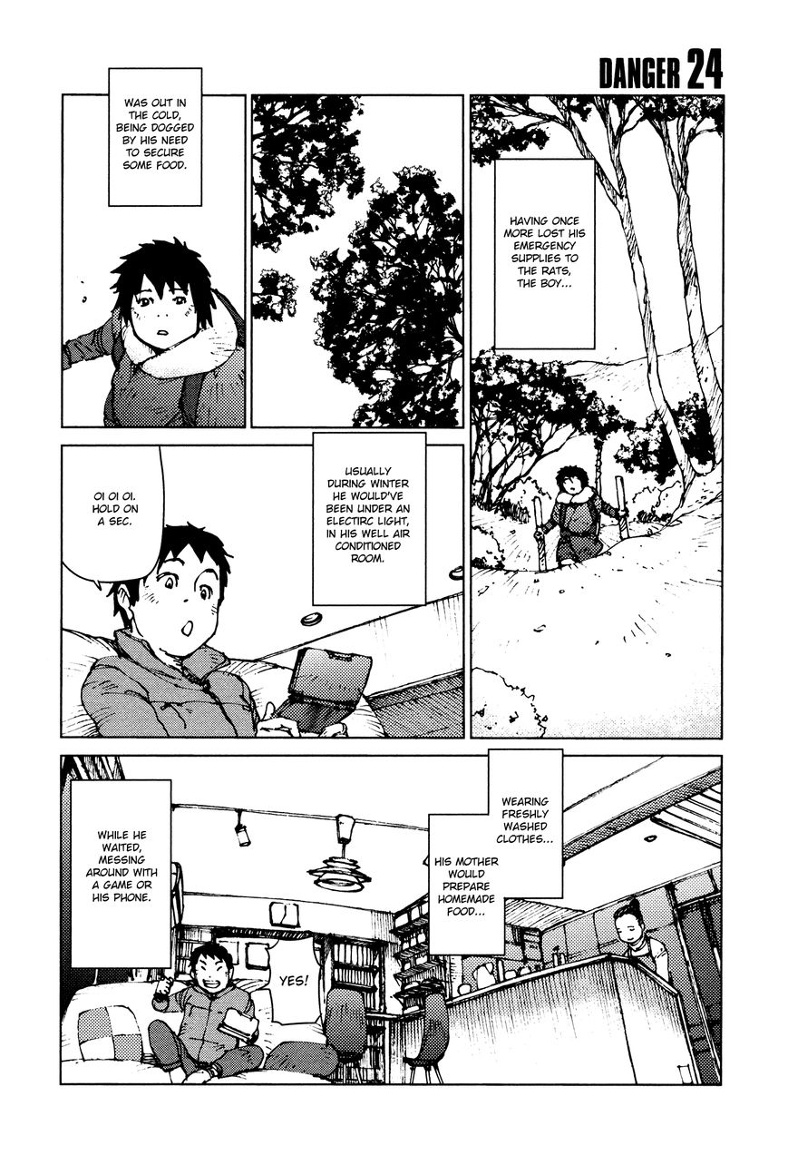 Survival - Shounen S no Kiroku Chapter 24 page 1 - Chapter 24 : Danger 24