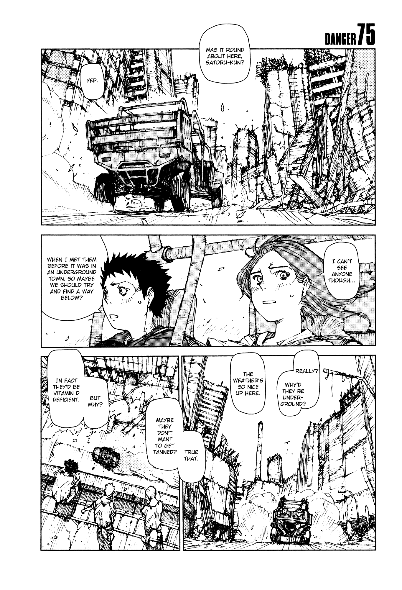 Survival - Shounen S no Kiroku Chapter 75 page 1 - Chapter 75: Danger 75
