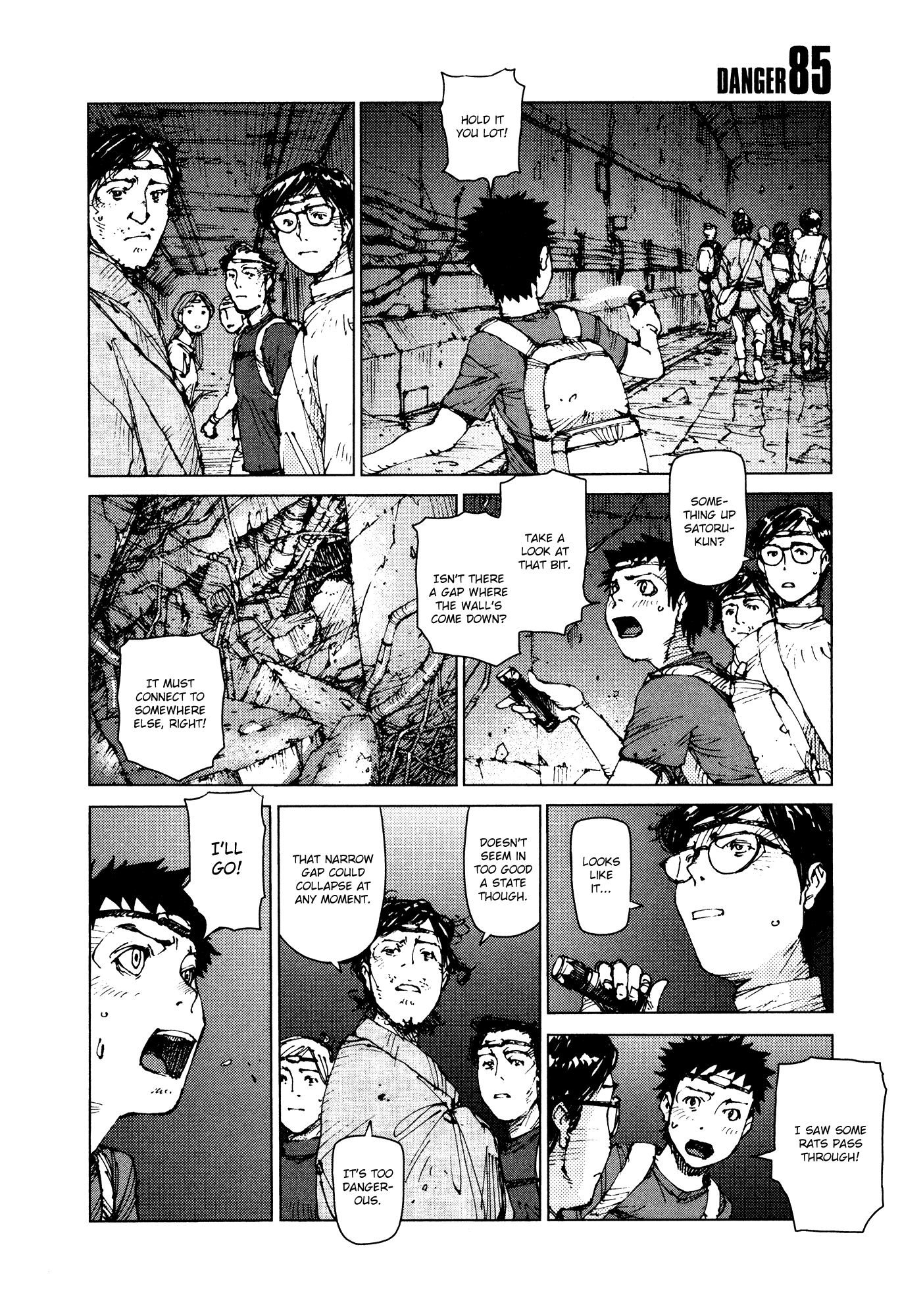 Survival - Shounen S no Kiroku Chapter 85 page 1 - Chapter 85: Danger 85