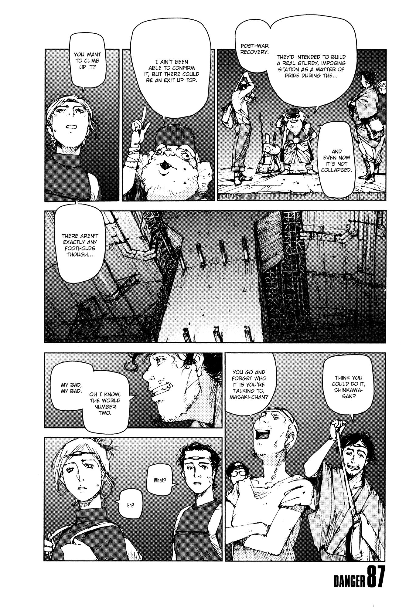 Survival - Shounen S no Kiroku Chapter 87 page 1 - Chapter 87: Danger 87
