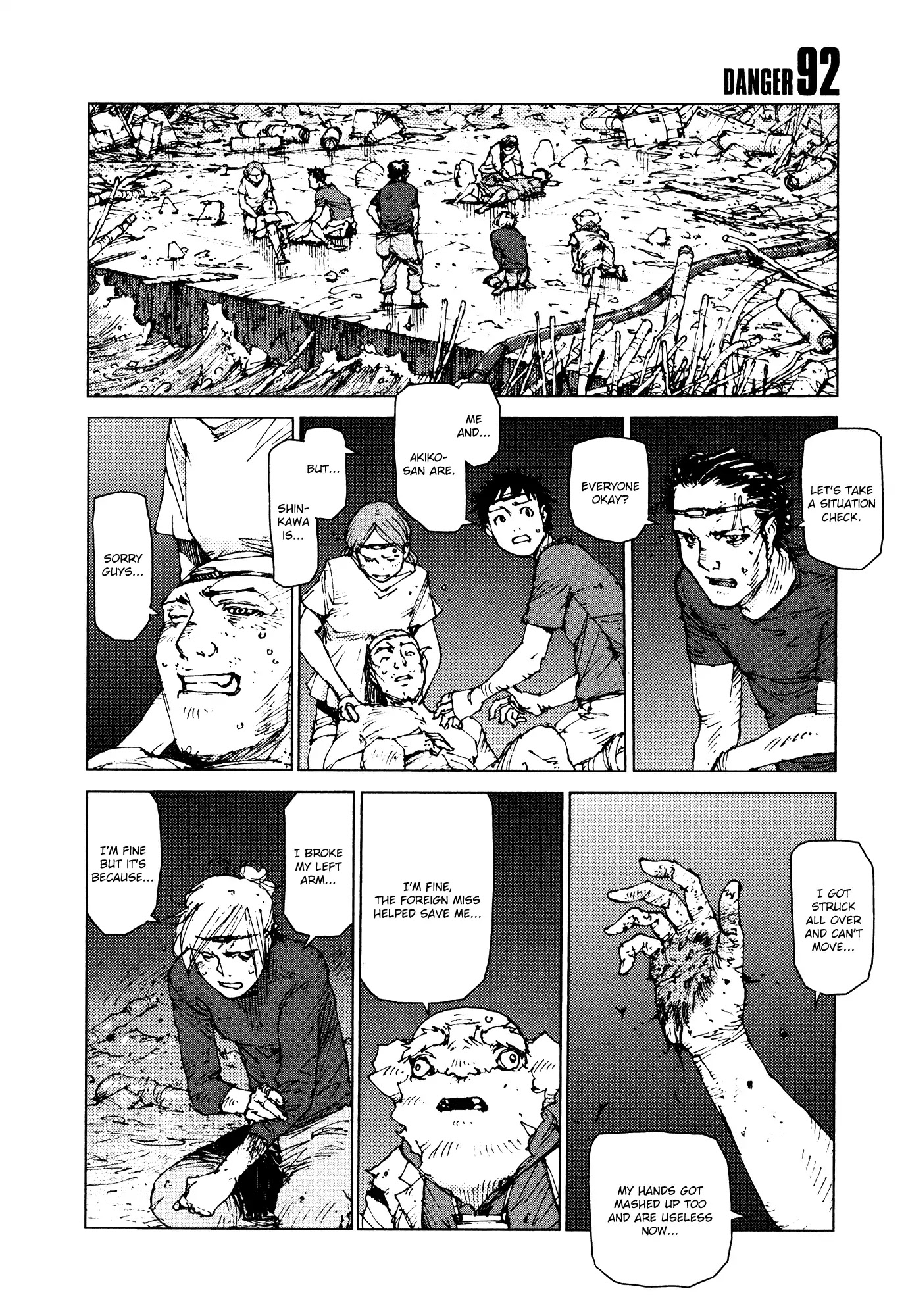 Survival - Shounen S no Kiroku Chapter 92 page 1 - Chapter 92: Vol.5 Danger 92