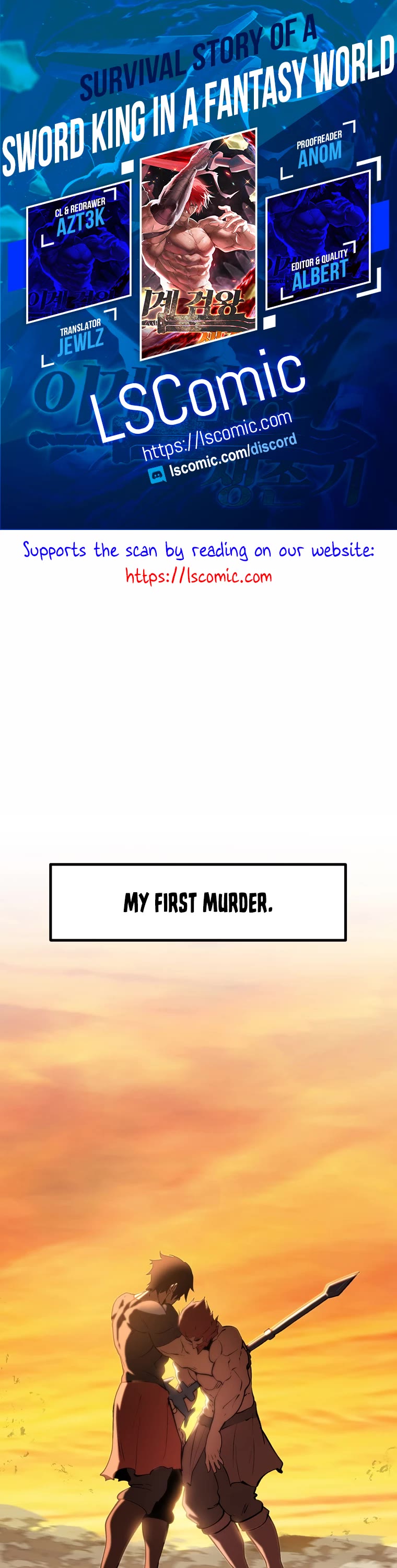 Survival Story of a Sword King in a Fantasy World Chapter 186 page 1 - Chapter 186