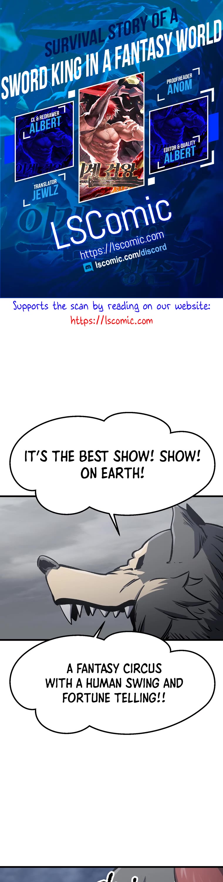 Survival Story of a Sword King in a Fantasy World Chapter 188 page 1 - Chapter 188
