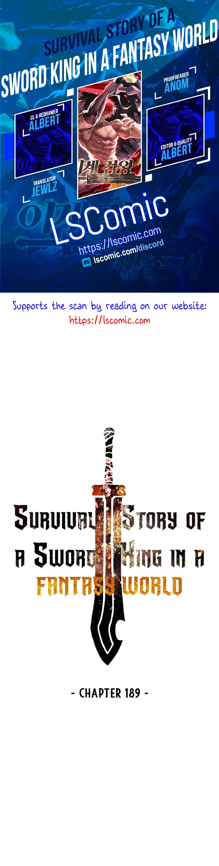 Survival Story of a Sword King in a Fantasy World Chapter 189 page 1 - Chapter 189