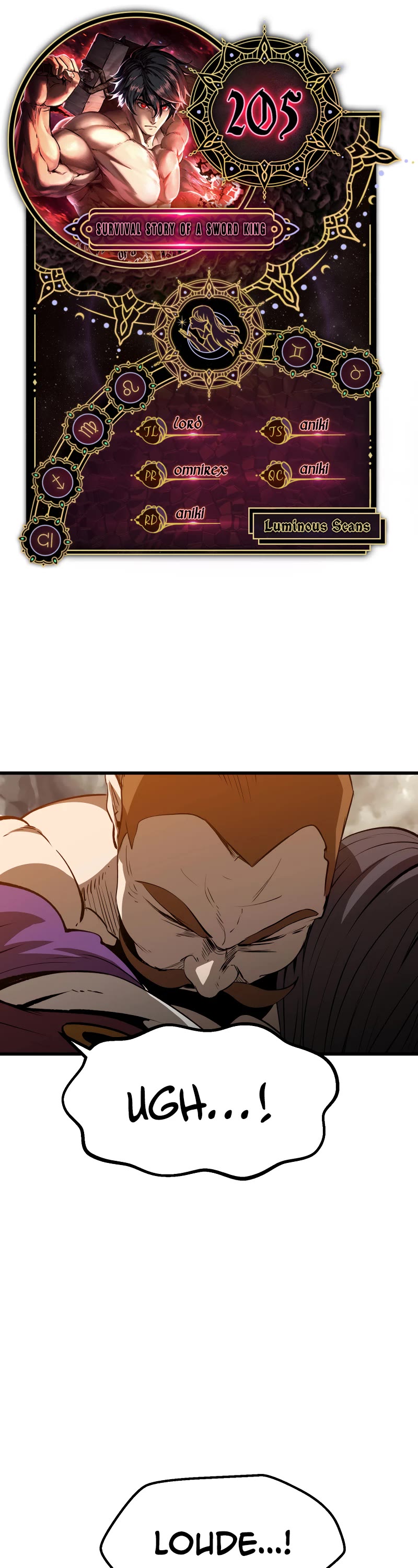 Survival Story of a Sword King in a Fantasy World Chapter 205 page 1 - Chapter 205