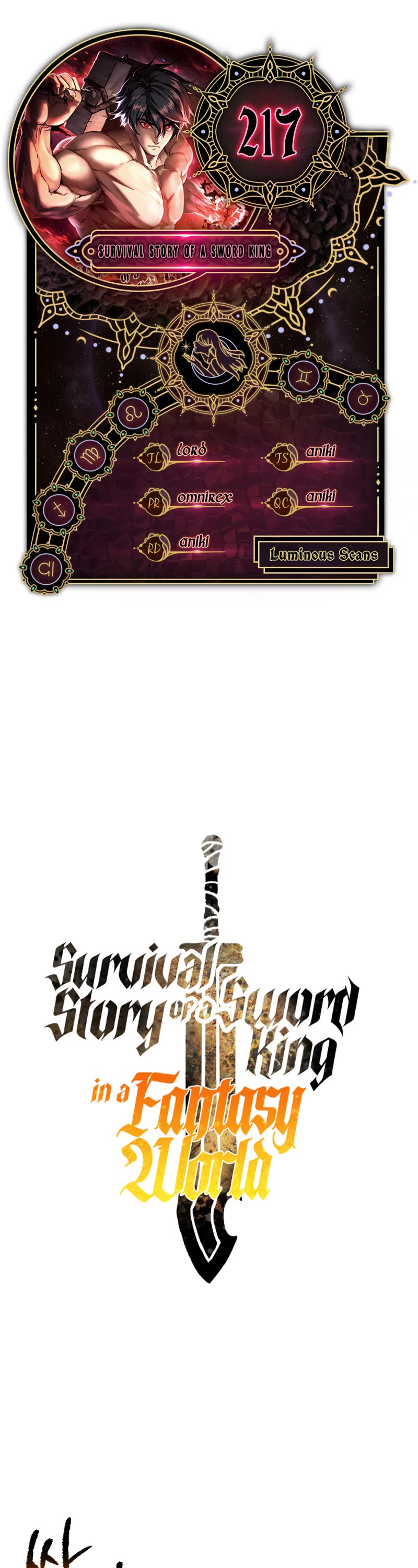 Survival Story of a Sword King in a Fantasy World Chapter 217 page 1 - Chapter 217