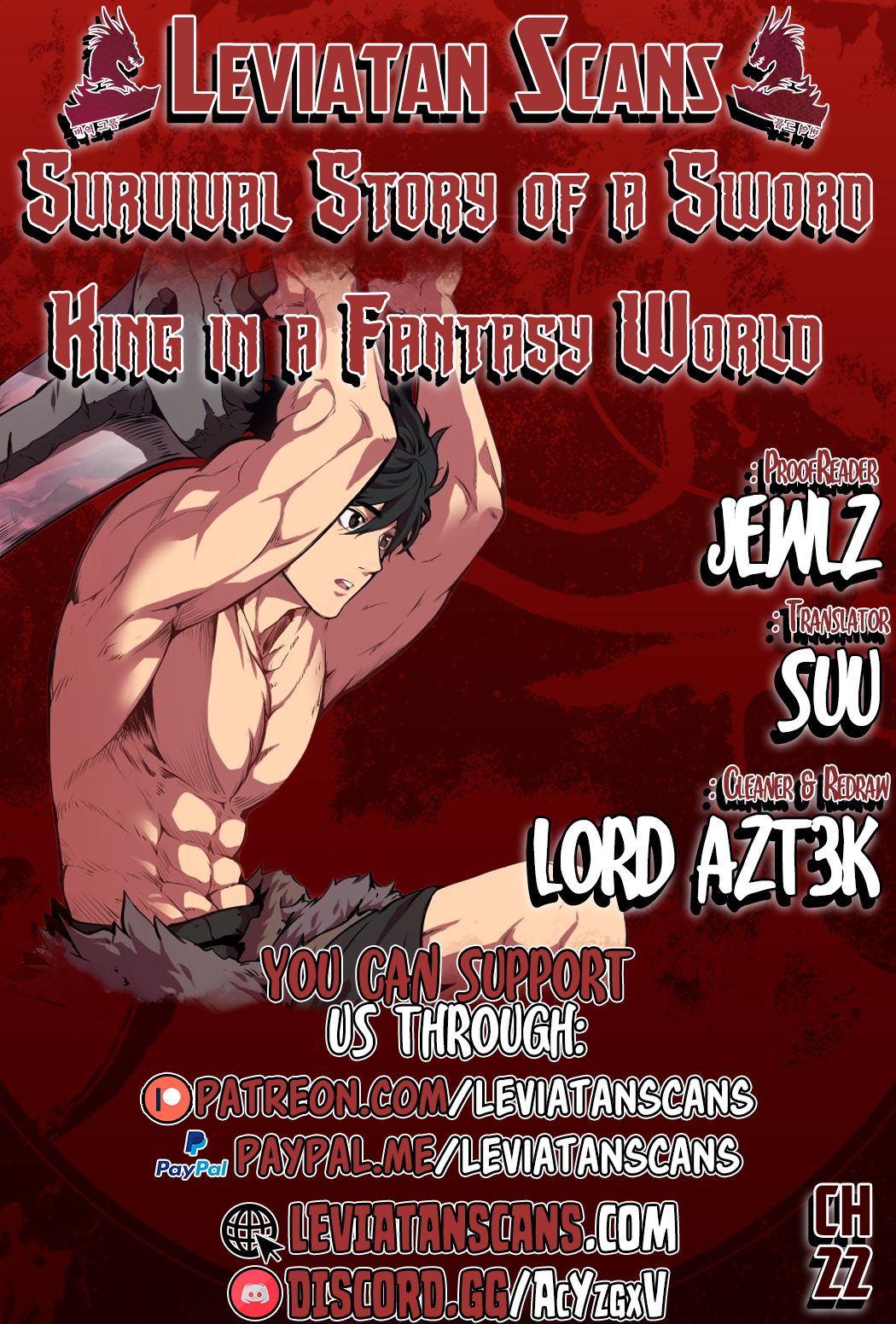 Survival Story of a Sword King in a Fantasy World Chapter 22 page 1 - Chapter 22