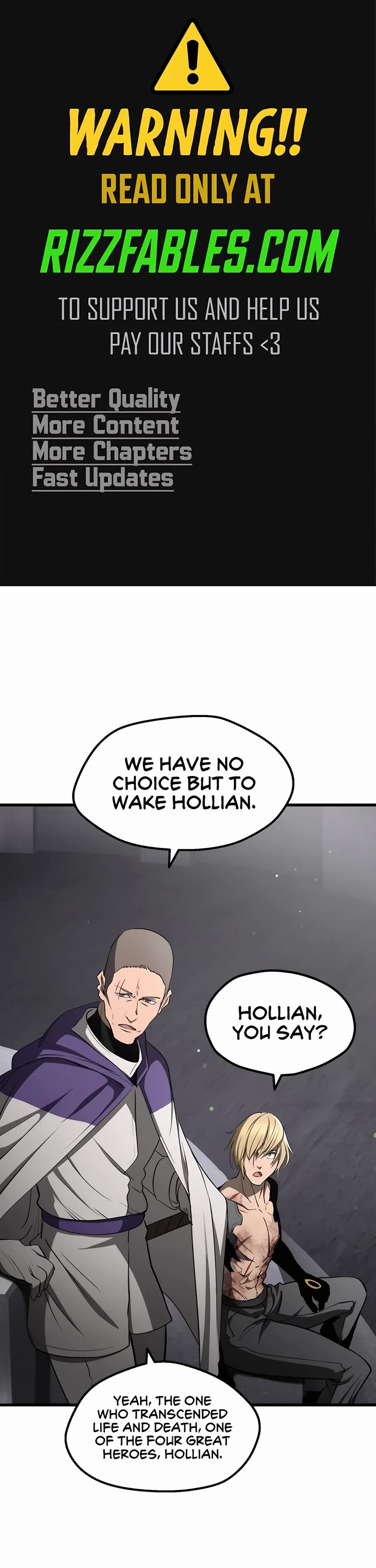 Survival Story of a Sword King in a Fantasy World Chapter 238 page 1 - Chapter 238