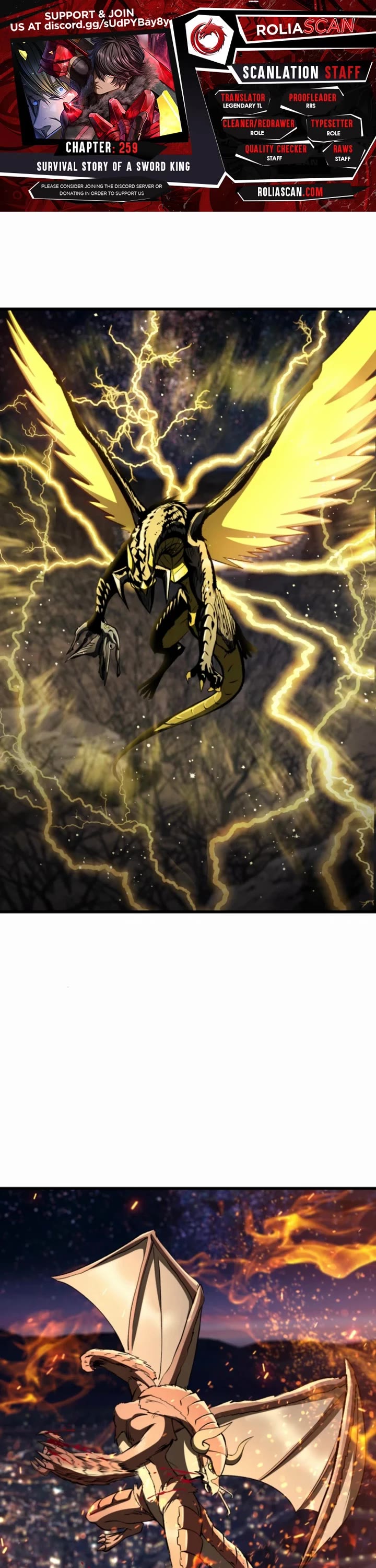 Survival Story of a Sword King in a Fantasy World Chapter 259 page 1 - Chapter 259