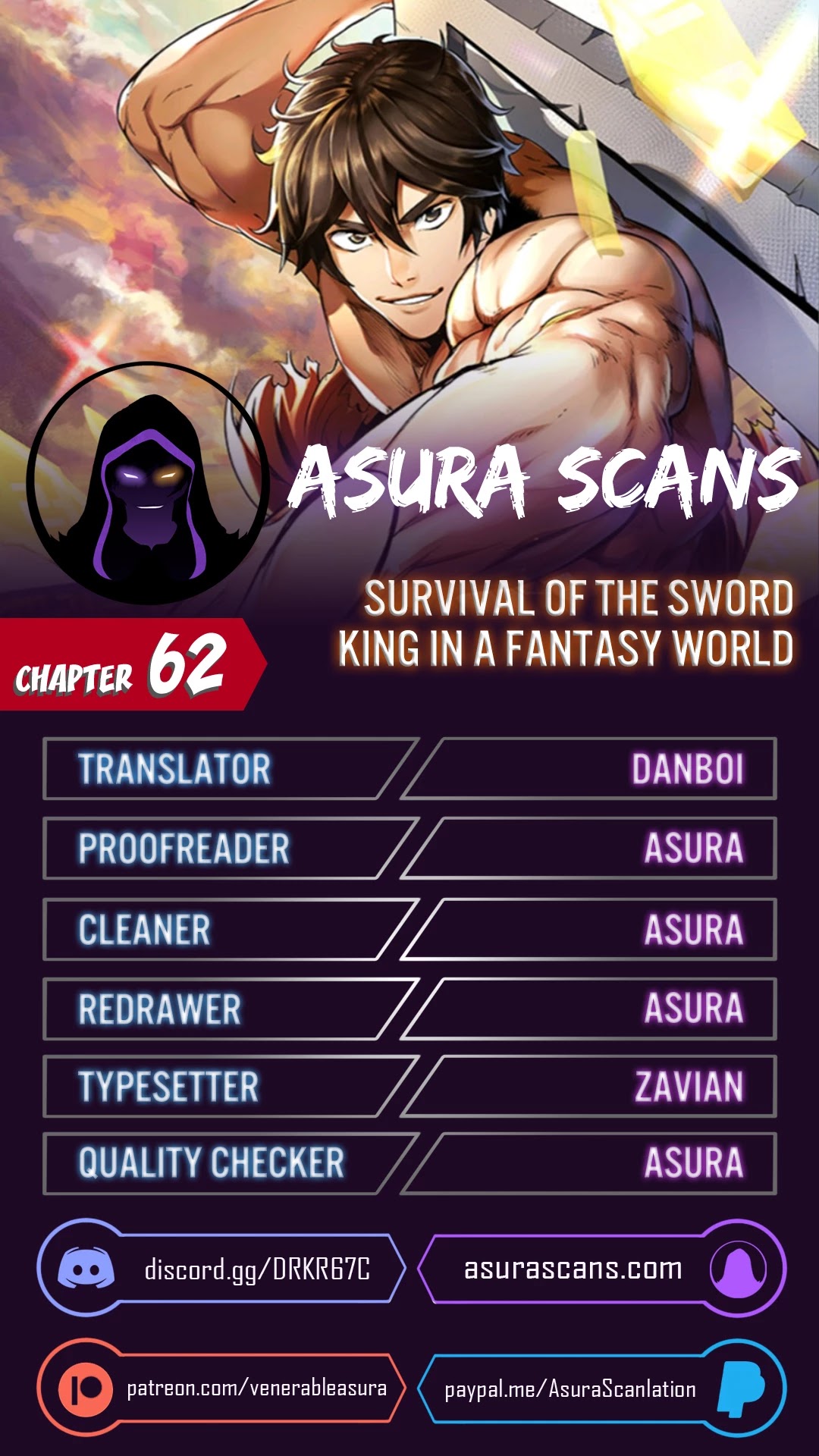 Survival Story of a Sword King in a Fantasy World Chapter 62 page 1 - Chapter 62