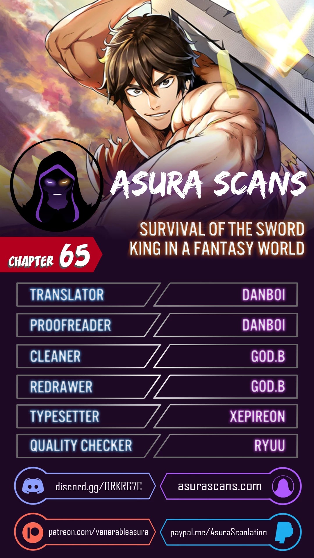 Survival Story of a Sword King in a Fantasy World Chapter 65 page 1 - Chapter 65