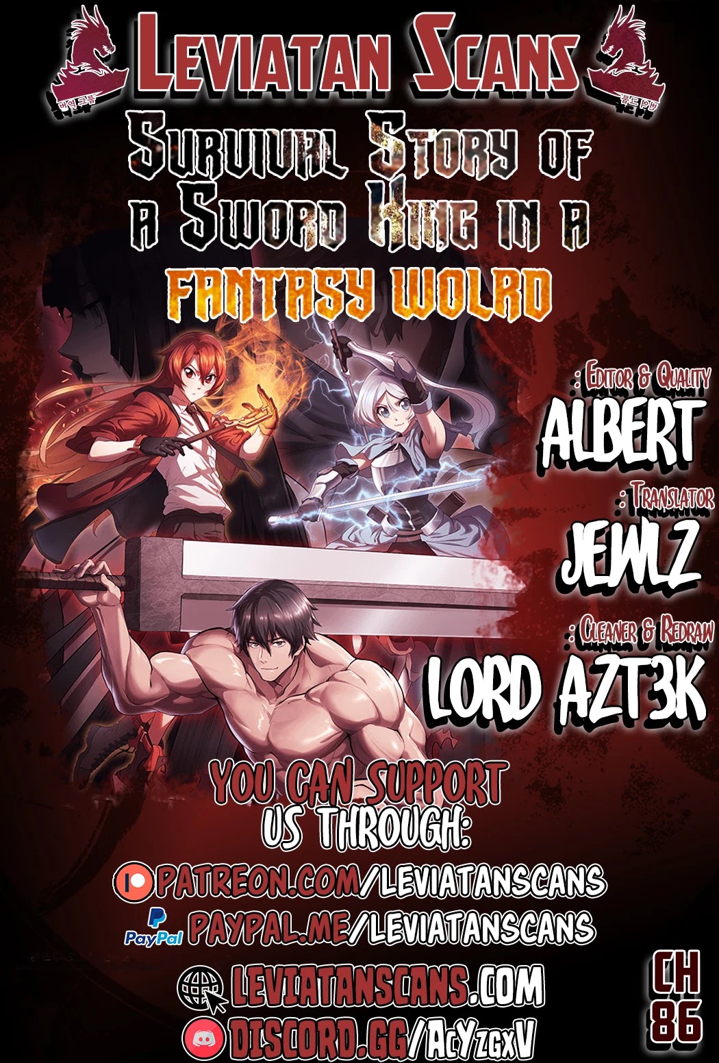 Survival Story of a Sword King in a Fantasy World Chapter 86 page 1 - Chapter 86