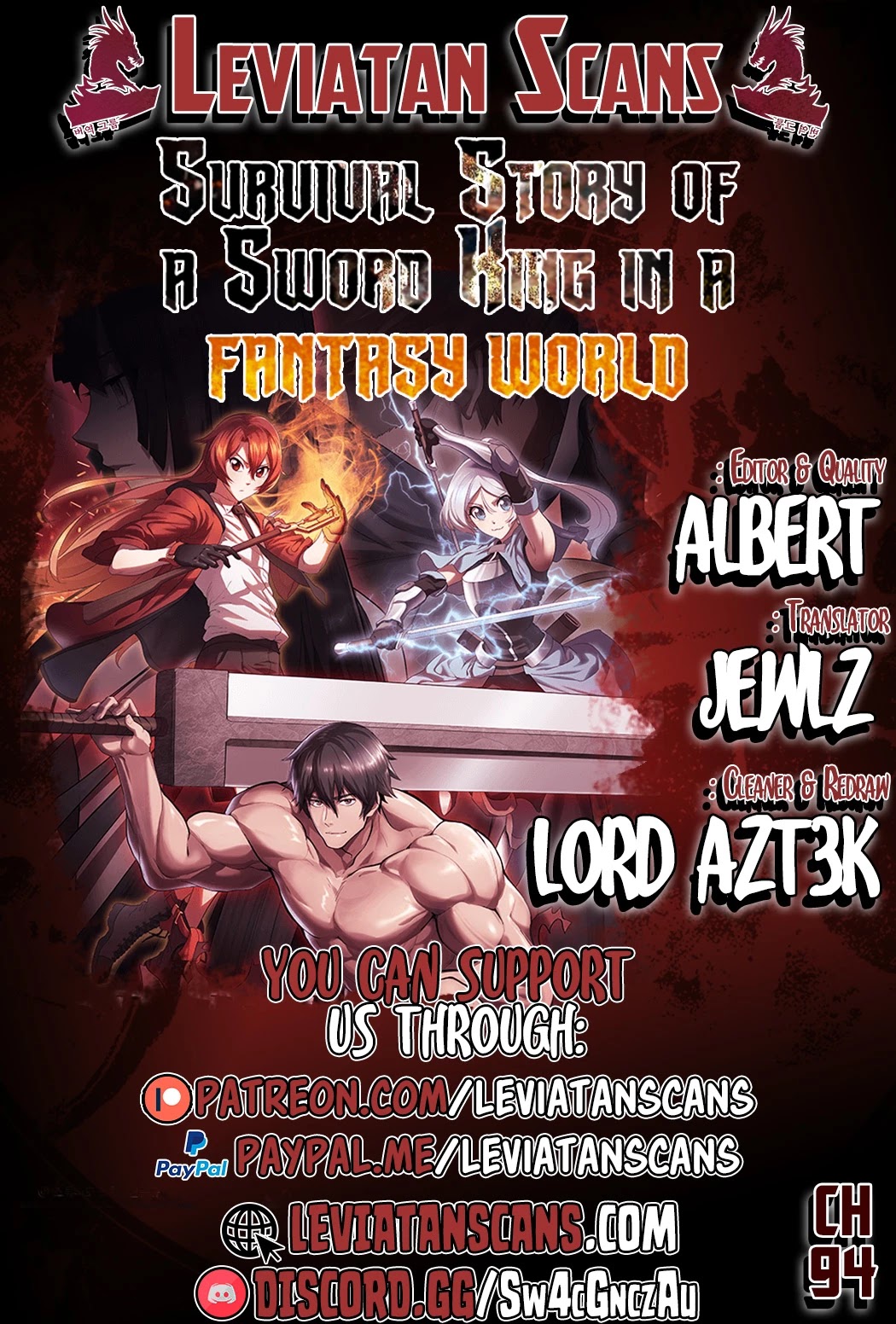 Survival Story of a Sword King in a Fantasy World Chapter 94 page 1 - Chapter 94