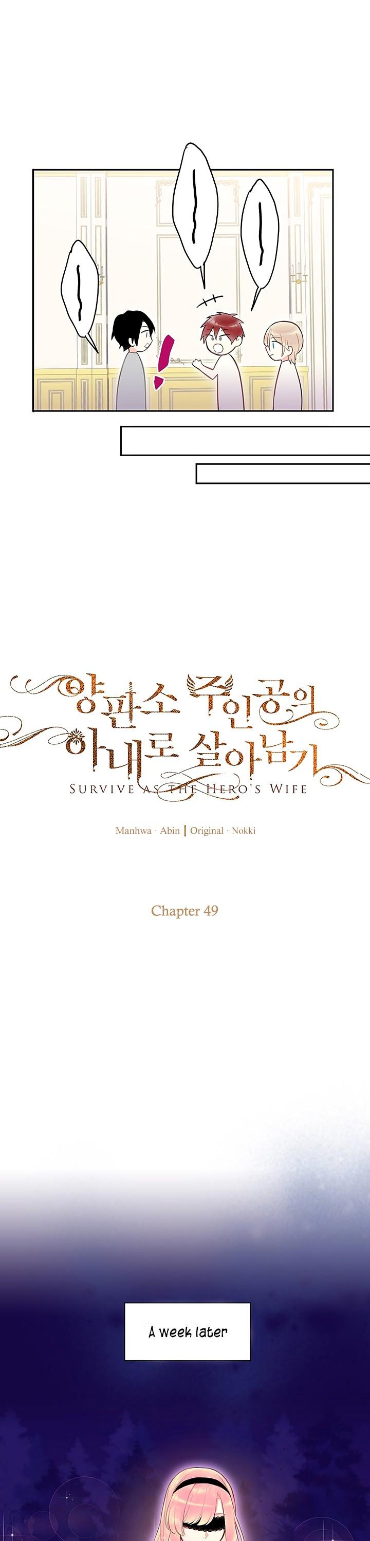 Survive as the Hero's Wife Chapter 49 page 8 - Chapter 49