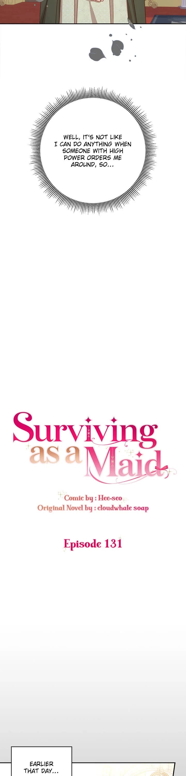 Surviving as a Maid Chapter 131 page 2 - Chapter 131