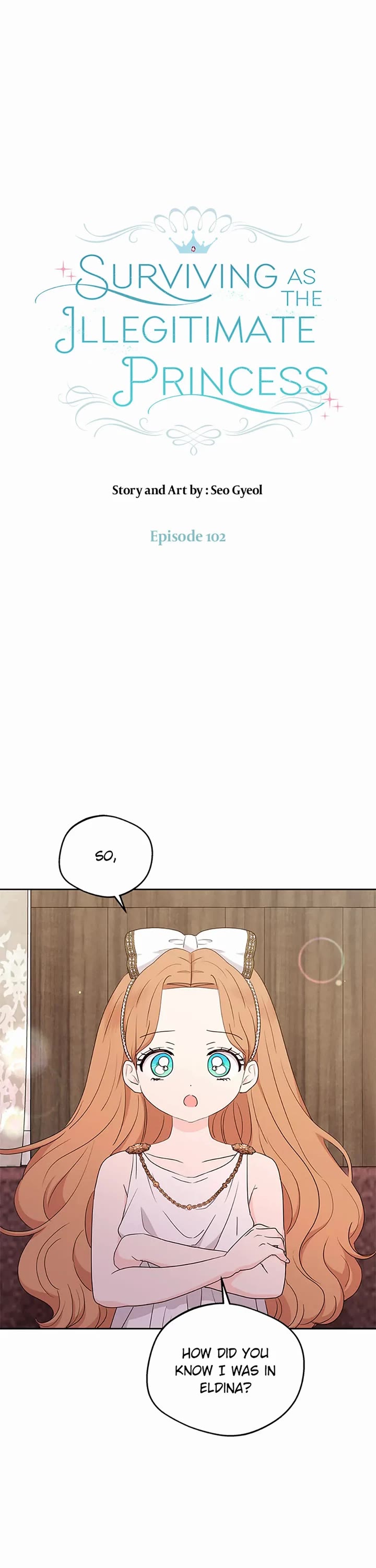 Surviving as an Illegitimate Princess Chapter 102 page 1 - Chapter 102