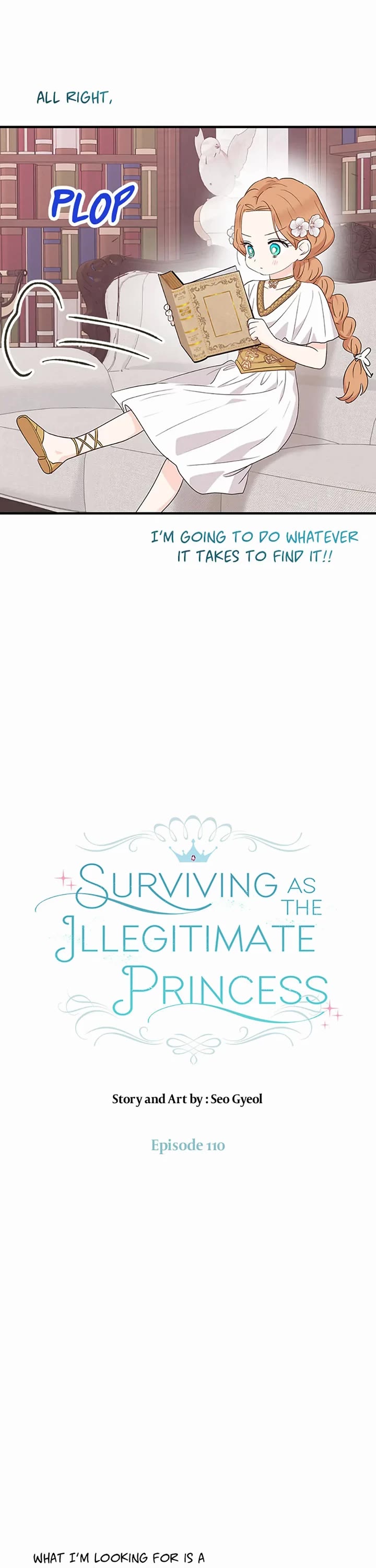 Surviving as an Illegitimate Princess Chapter 110 page 3 - Chapter 110