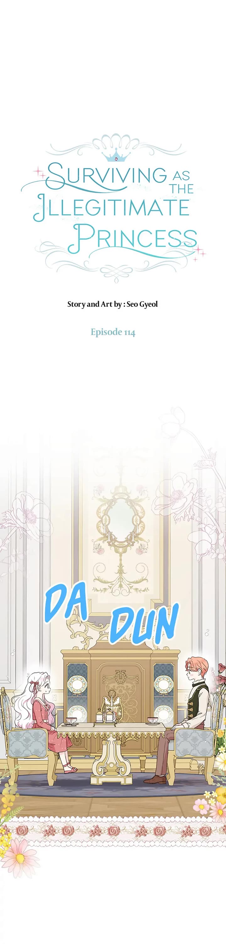 Surviving as an Illegitimate Princess Chapter 114 page 1 - Chapter 114