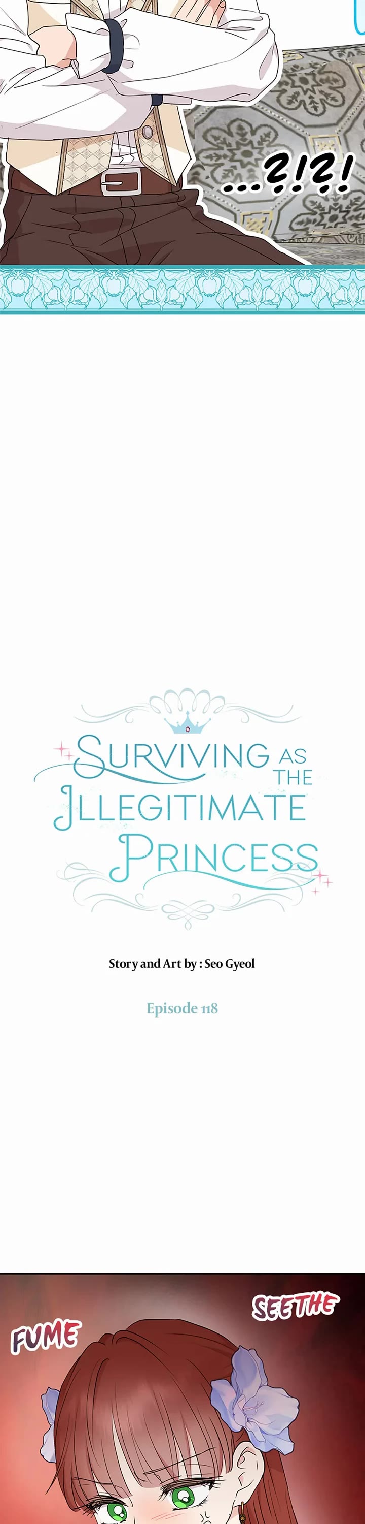 Surviving as an Illegitimate Princess Chapter 118 page 2 - Chapter 118