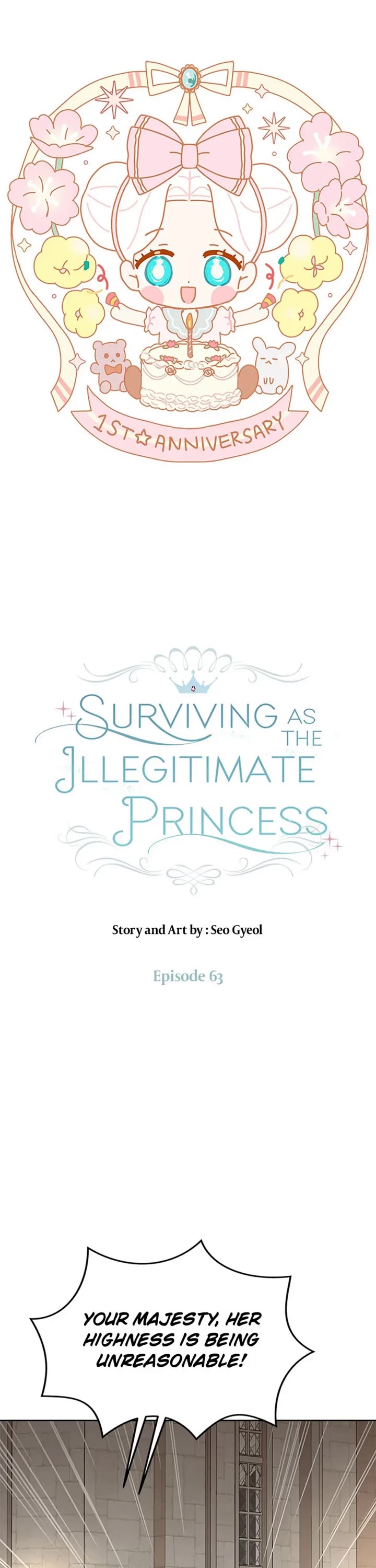 Surviving as an Illegitimate Princess Chapter 63 page 1 - Chapter 63