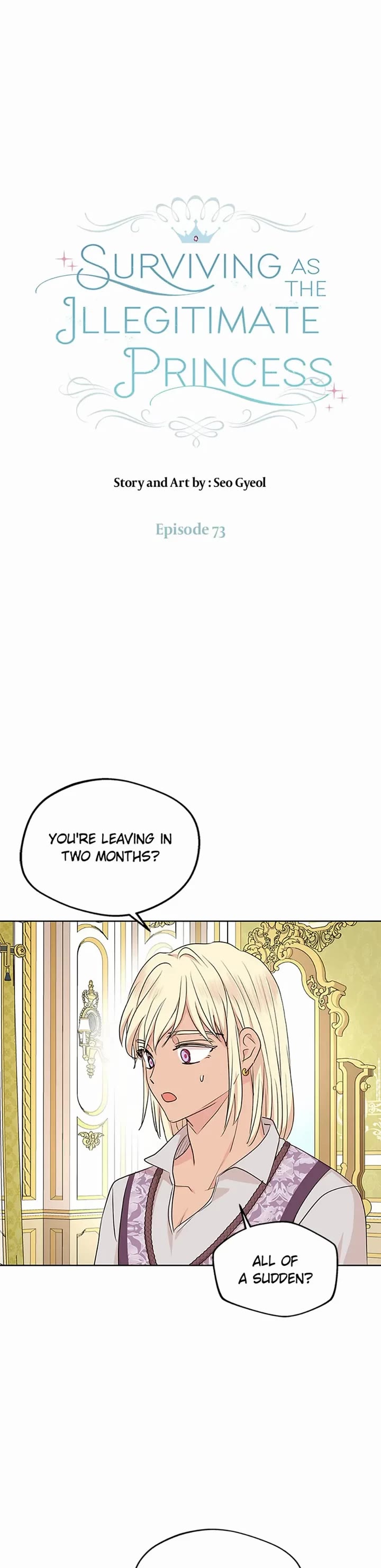 Surviving as an Illegitimate Princess Chapter 73 page 19 - Chapter 73