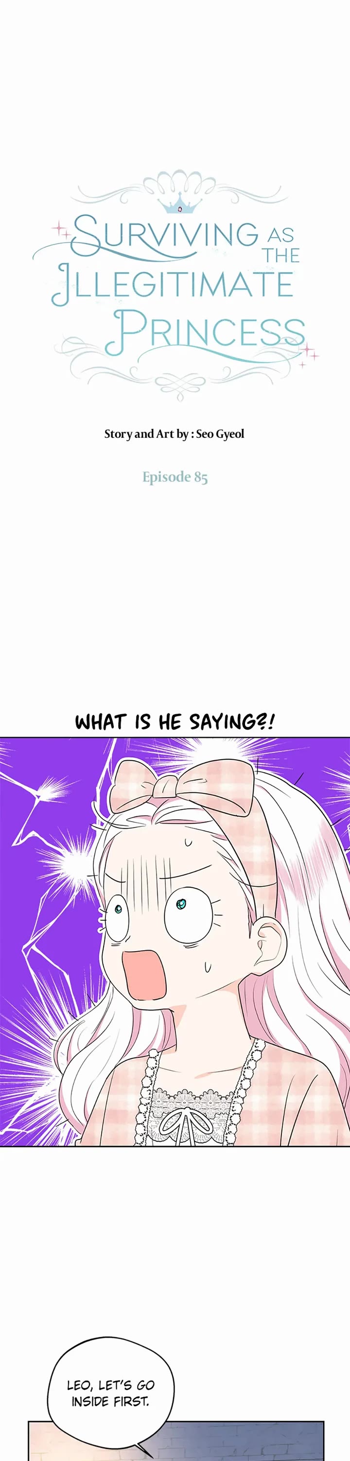 Surviving as an Illegitimate Princess Chapter 85 page 1 - Chapter 85