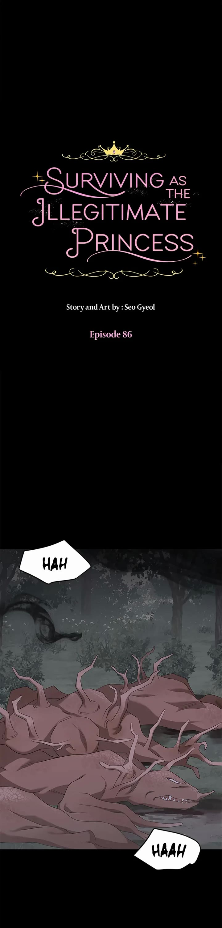Surviving as an Illegitimate Princess Chapter 86 page 1 - Chapter 86