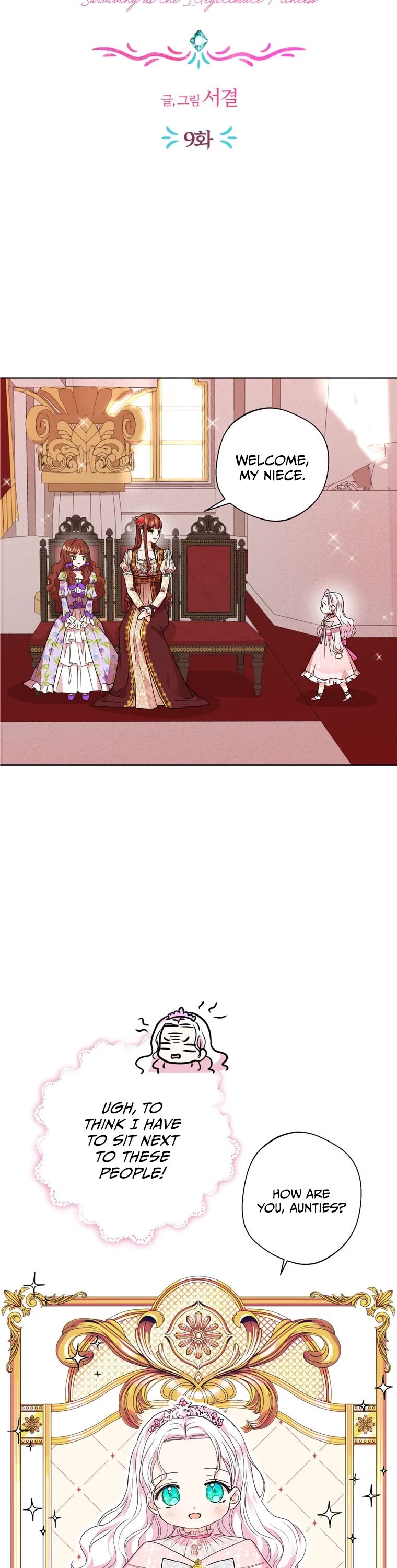 Surviving as an Illegitimate Princess Chapter 9 page 4 - Chapter 9
