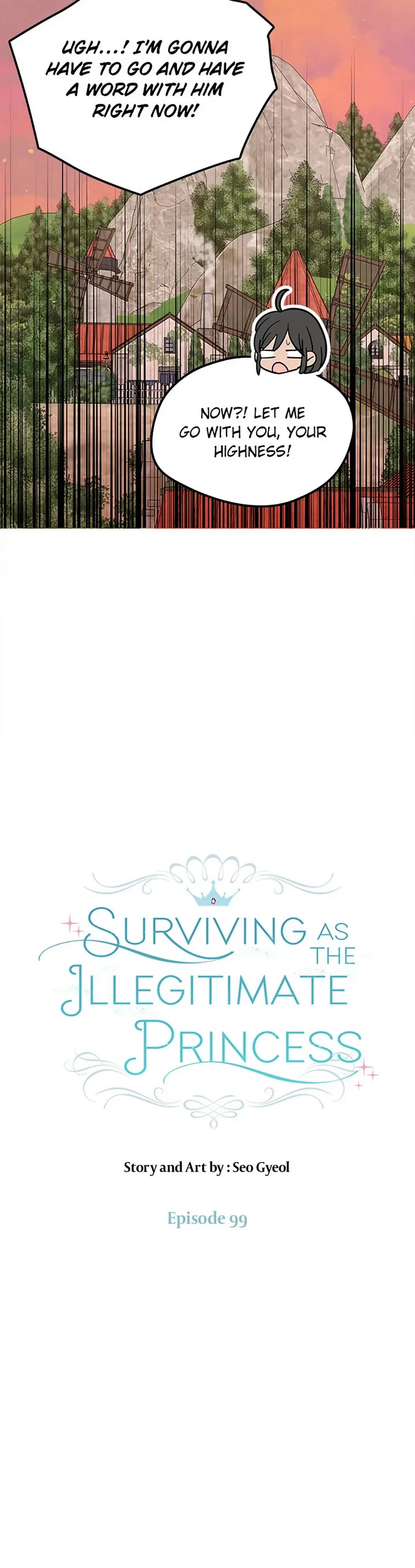 Surviving as an Illegitimate Princess Chapter 99 page 9 - Chapter 99