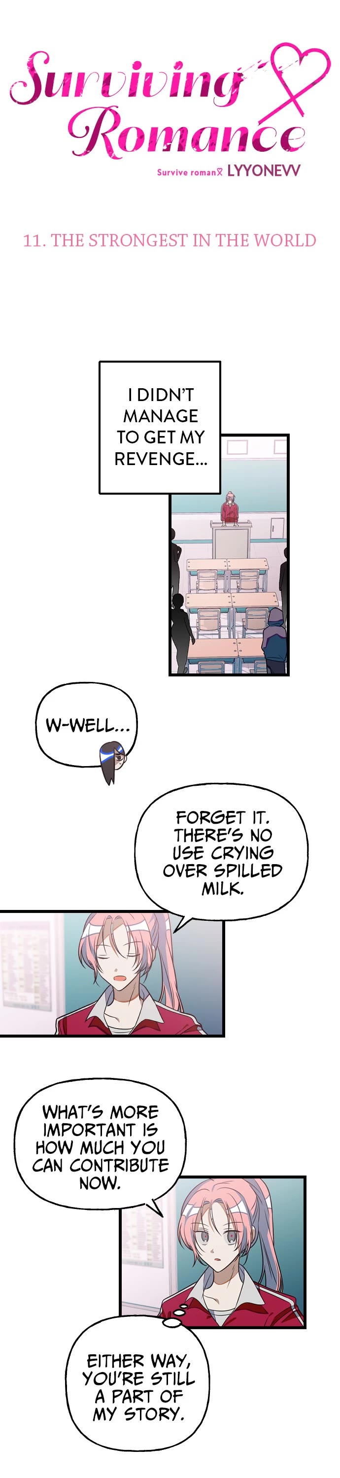 Surviving Romance Chapter 11 page 8 - Chapter 11: Ep. 11 - The Strongest in the World