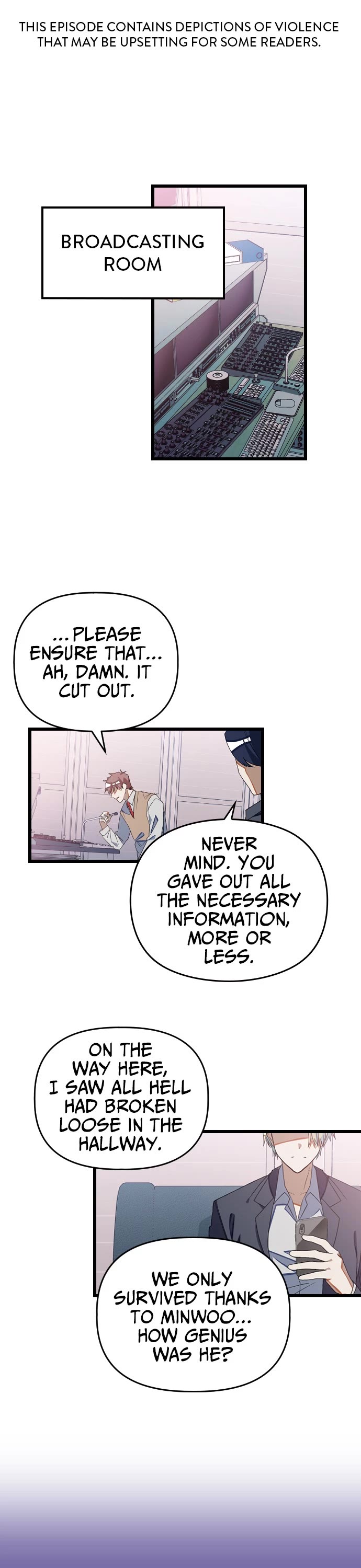 Surviving Romance Chapter 13 page 1 - Chapter 13: Ep. 13 - Off to the Principal's Office!