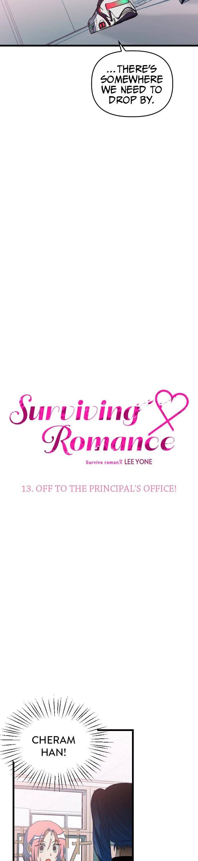 Surviving Romance Chapter 13 page 4 - Chapter 13: Ep. 13 - Off to the Principal's Office!